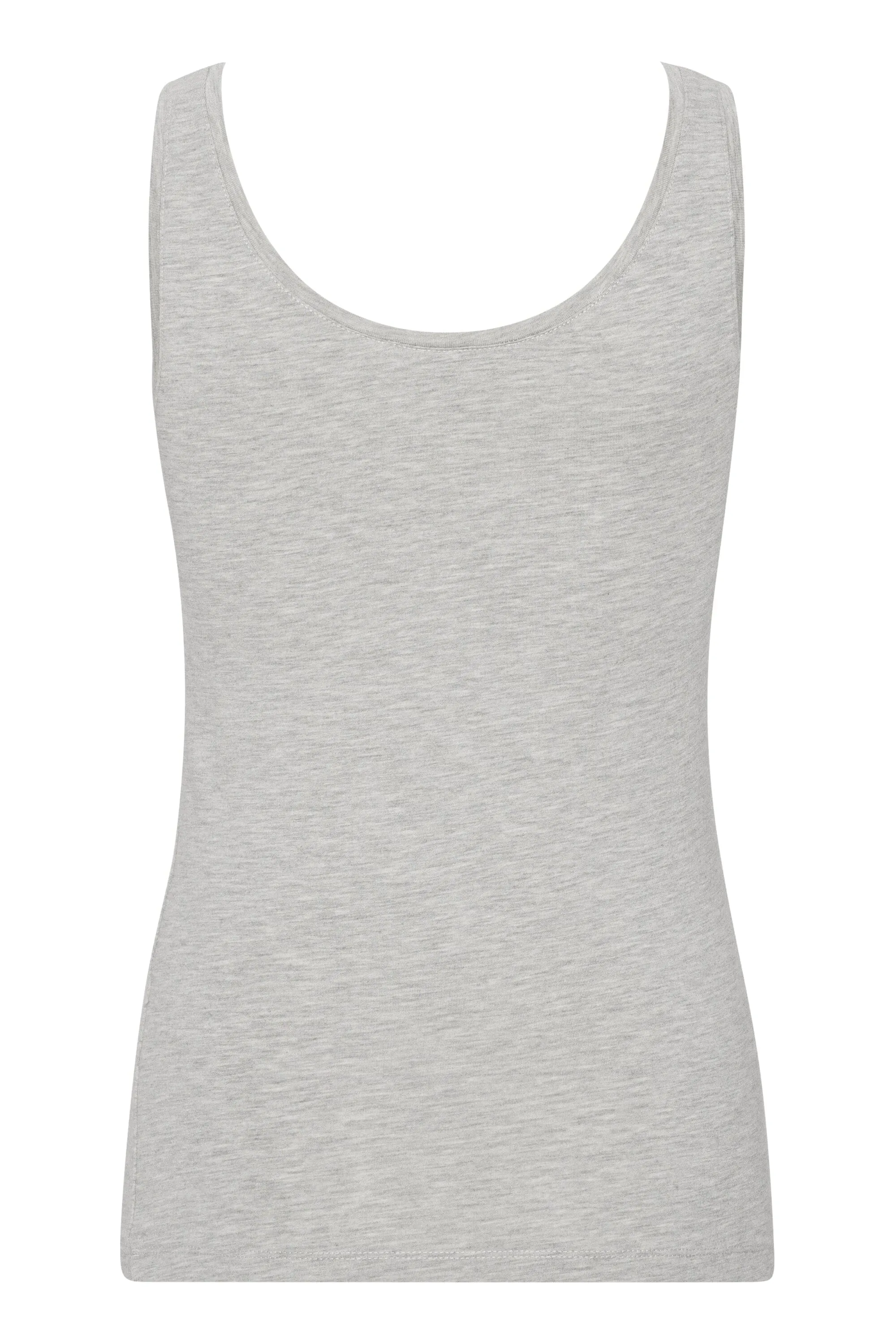 A-VIEW - Stabil Tank Top - 055 Light Grey Melange