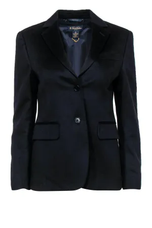 Brooks Brothers - Black Cashmere Two-Button Blazer Sz 4P