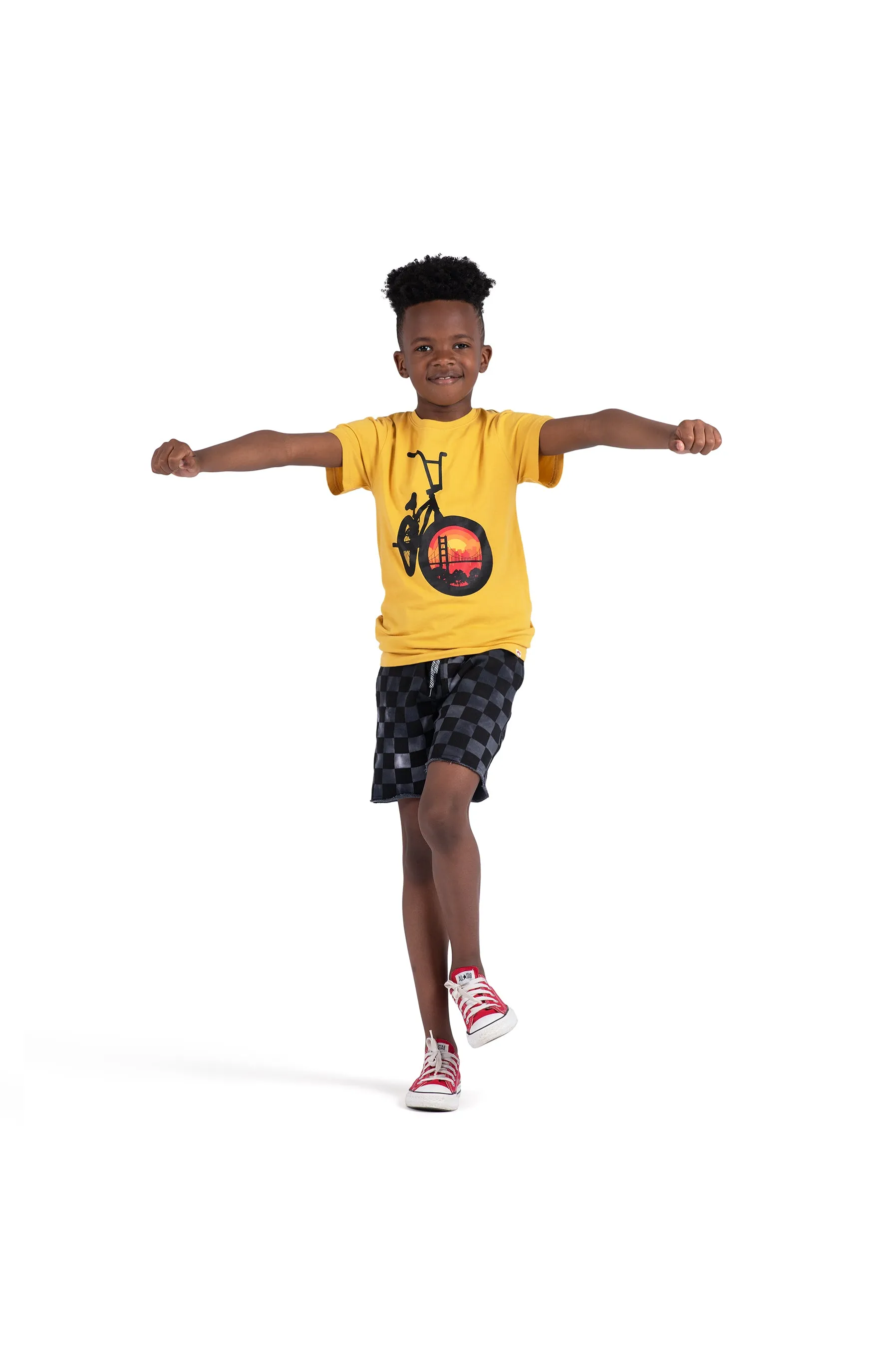 Camp Shorts - Black Check