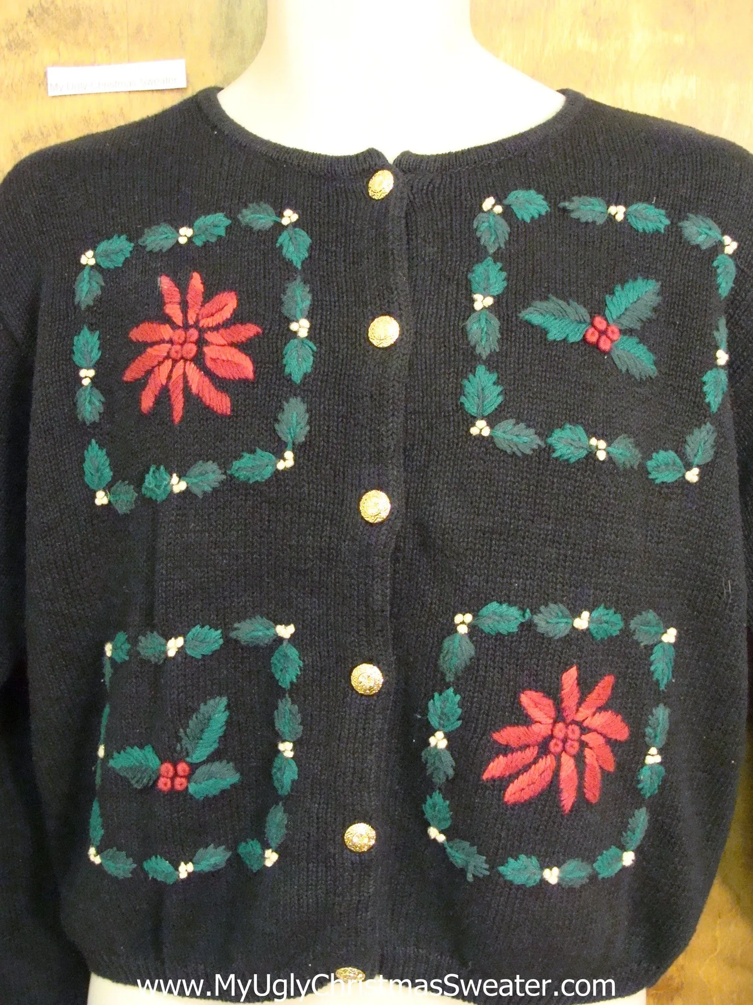 Four Block of Fun Cheesy Christmas Jumper Sweater