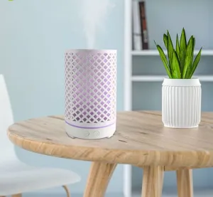 Mid Century White Ultrasonic Diffuser