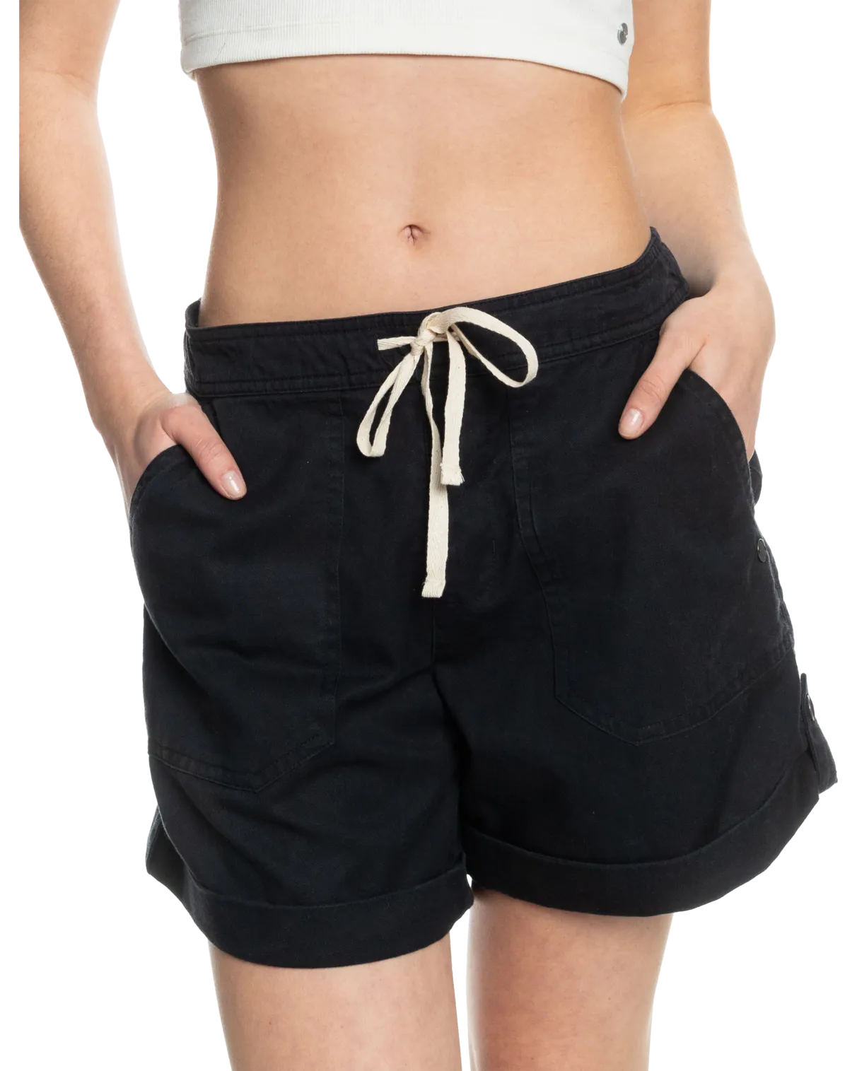 Sweetest Life Shorts in Anthracite