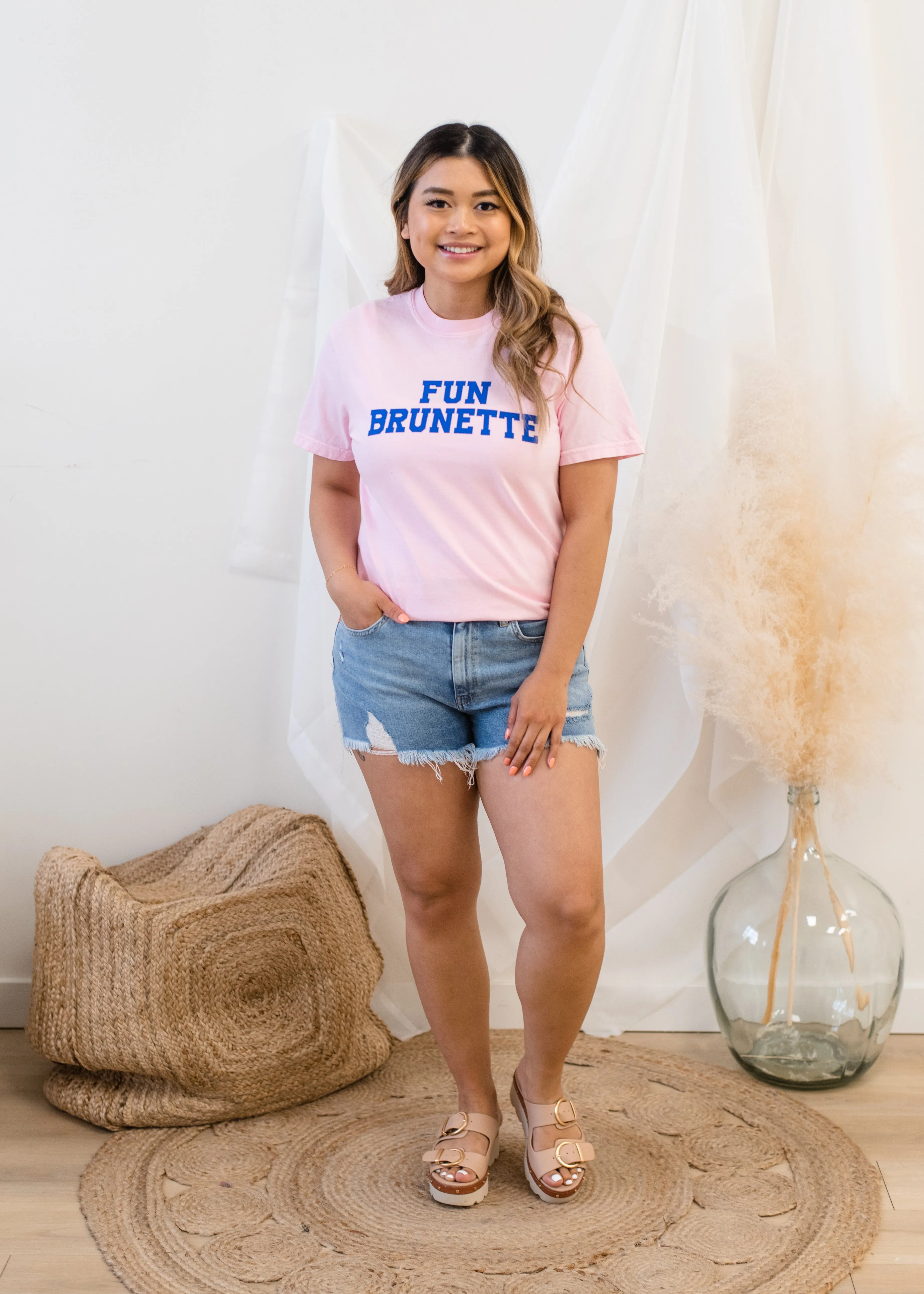 The Fun Brunette Tee