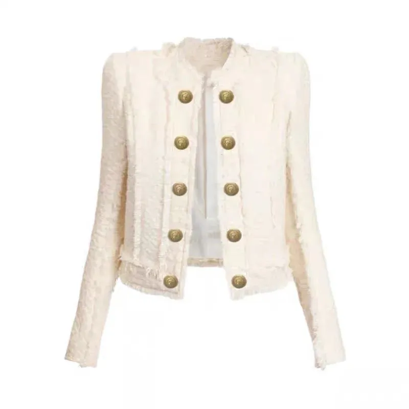 Versatile Metal Buttons Jacket